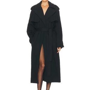 SKIMS Boyfriend Fleece Oversized Trench Coat in Small